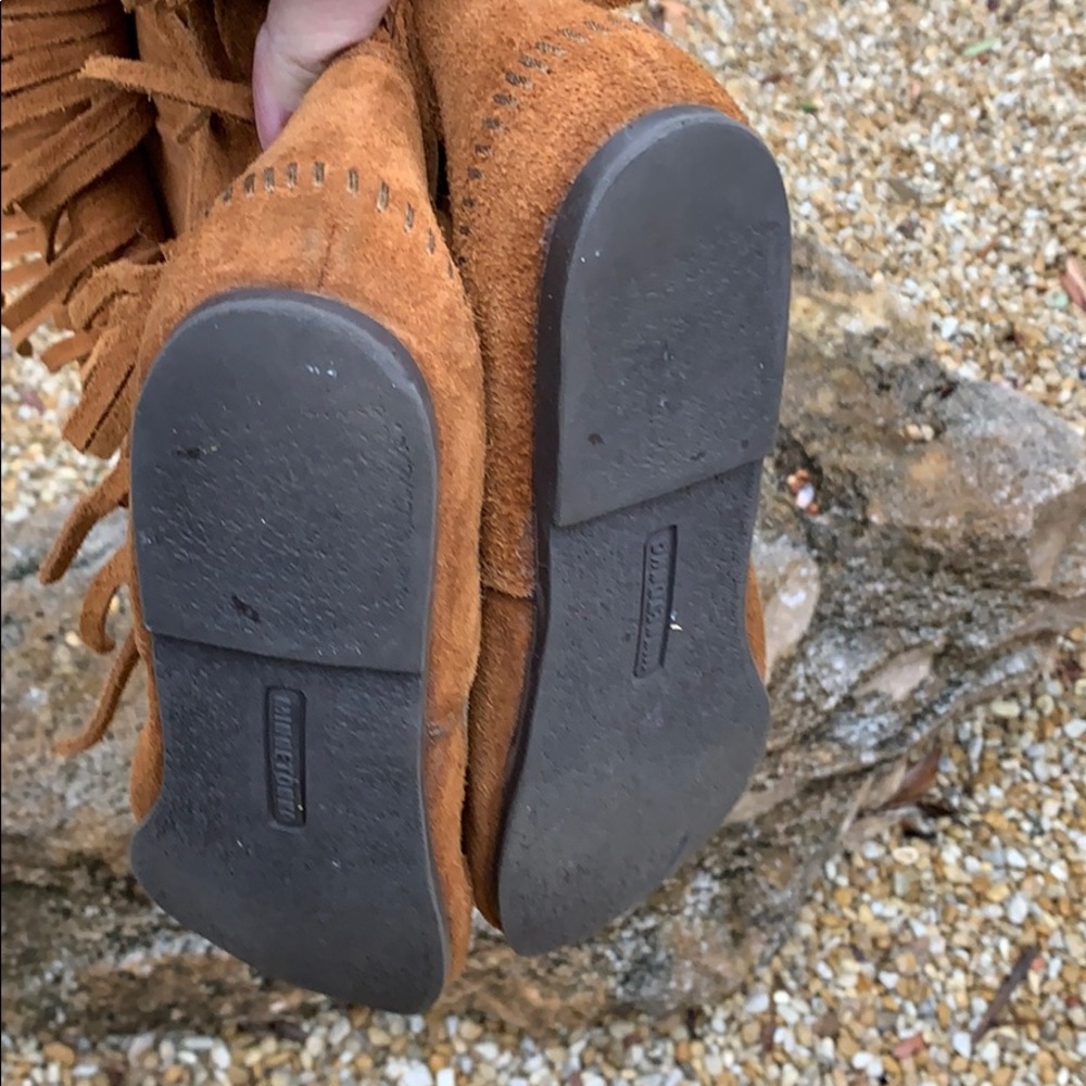 Minnetonka Fringe Three Layer Boots - image 3